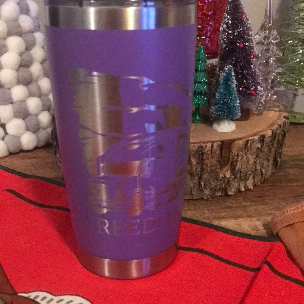 NWOT FREEDOM Monstrous Burger 2022  T Tumbler.